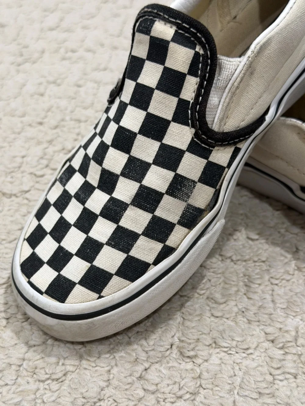 Vans worn some